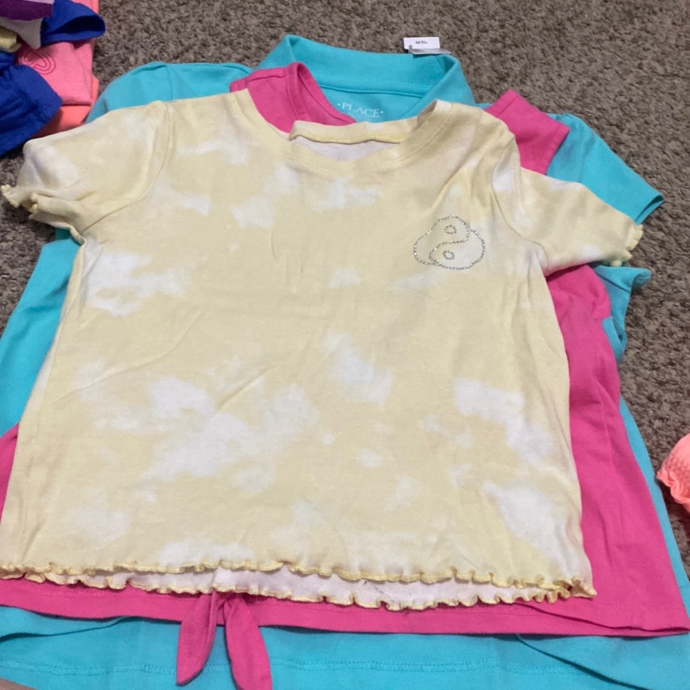 Pack of three girls tops